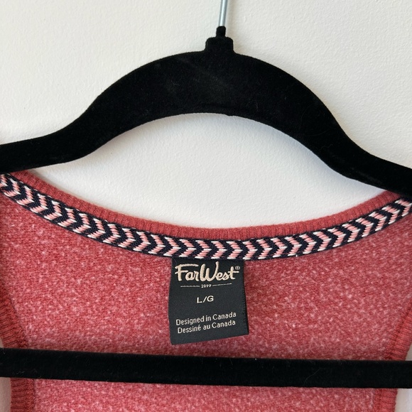 70's Style Cotton Athletic Romper | Far West | Size L - Picture 3 of 6